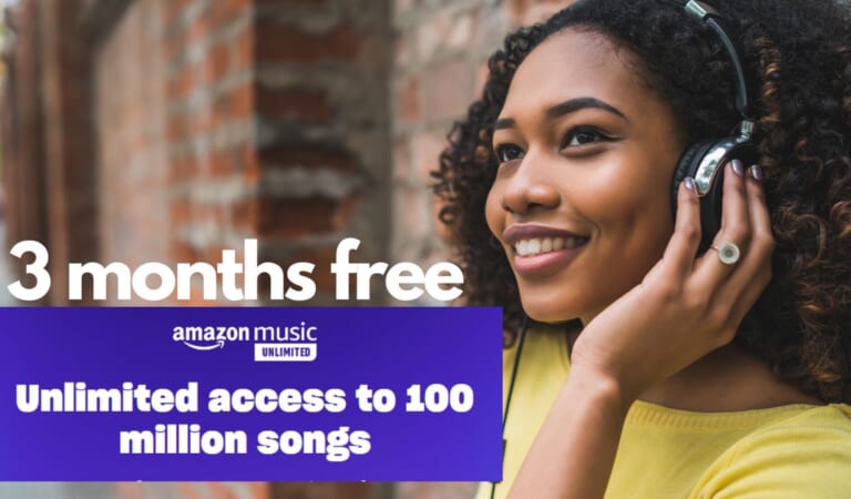 3 Free Months of Amazon Music For New Subscribers