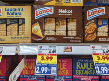 Lance Sandwich Crackers Are Just $2.99 At Kroger (Regular Price $4.49)