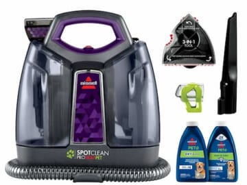 Bissell SpotClean ProHeat Pet Portable Carpet Cleaner 2513W