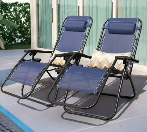 Today Only! Walmart Cyber Monday! Lacoo 2-Pack Patio Zero Gravity Chair $69.99 Shipped Free (Reg. $140) – Various Colors