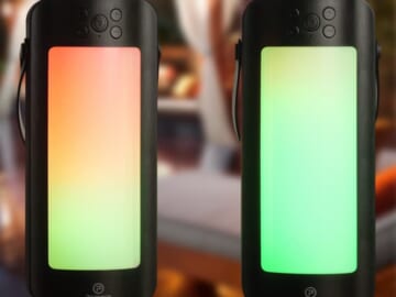 Wireless LED Glow Lantern Bluetooth Speakers, 2-Pack for just $12.99 shipped!