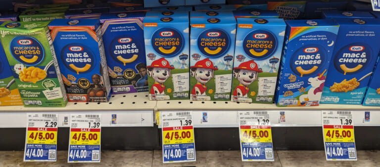 Kraft Macaroni And Cheese As Low As $1 At Kroger