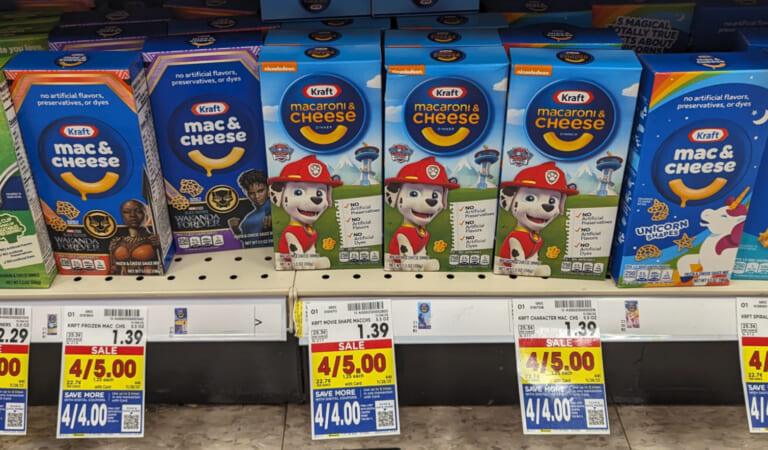 Kraft Macaroni And Cheese As Low As $1 At Kroger