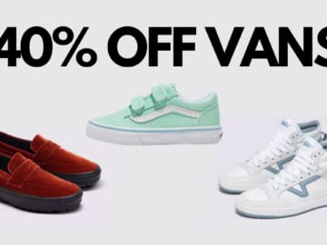 40% Off at Vans