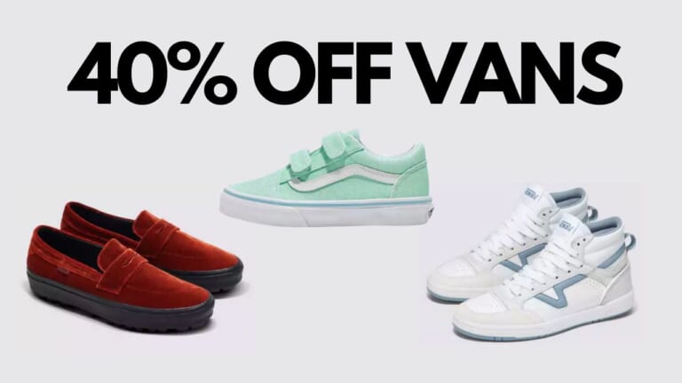 40% Off at Vans