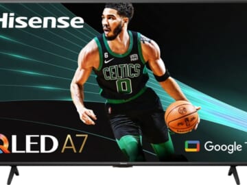 Hisense 75" 75A76K QLED 4K UHD Smart Google TV for $500 + free shipping