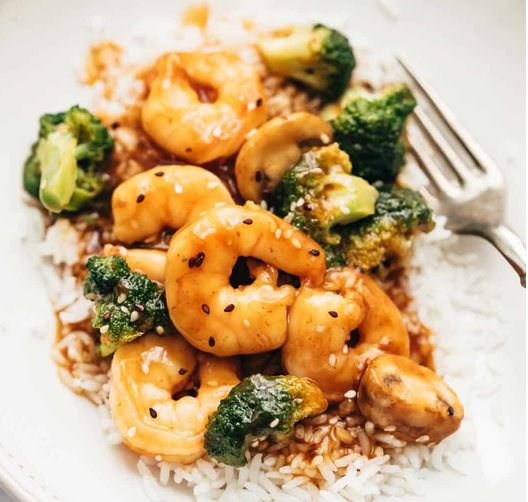 shrimp stir fry