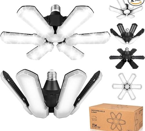 150W LED Garage Lights, 2-Pack $19.99 After Code + Coupon (Reg. $40) + Free Shipping – $10 Each