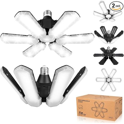 150W LED Garage Lights, 2-Pack $19.99 After Code + Coupon (Reg. $40) + Free Shipping – $10 Each