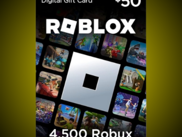 Amazon Cyber Monday! 15% Off Roblox Gift Cards $50 and Up – The ultimate gift for any Roblox fan!