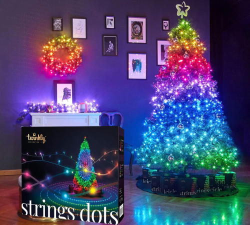 Best Buy Cyber Deal! Twinkly Smart Light 400 RGB LED Light String and 60 Dots (Gen 2) $139.99 Shipped Free (Reg. $220)