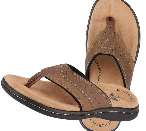 Men’s Laguna Flip-Flops (Dark Tan) $15.99 (Reg. $70)