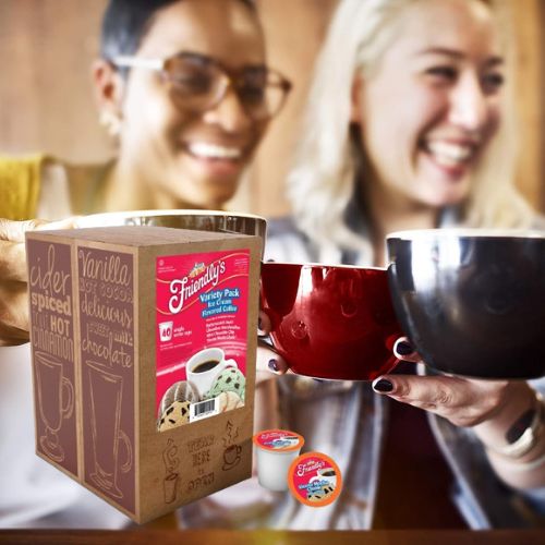 Amazon Cyber Monday! Friendly’s Coffee Pods, Assorted Flavored Ice Cream Variety Pack, 40-Count $16.53 (Reg. $22.95) – 41¢/Pod, with Keurig K Cup Brewers