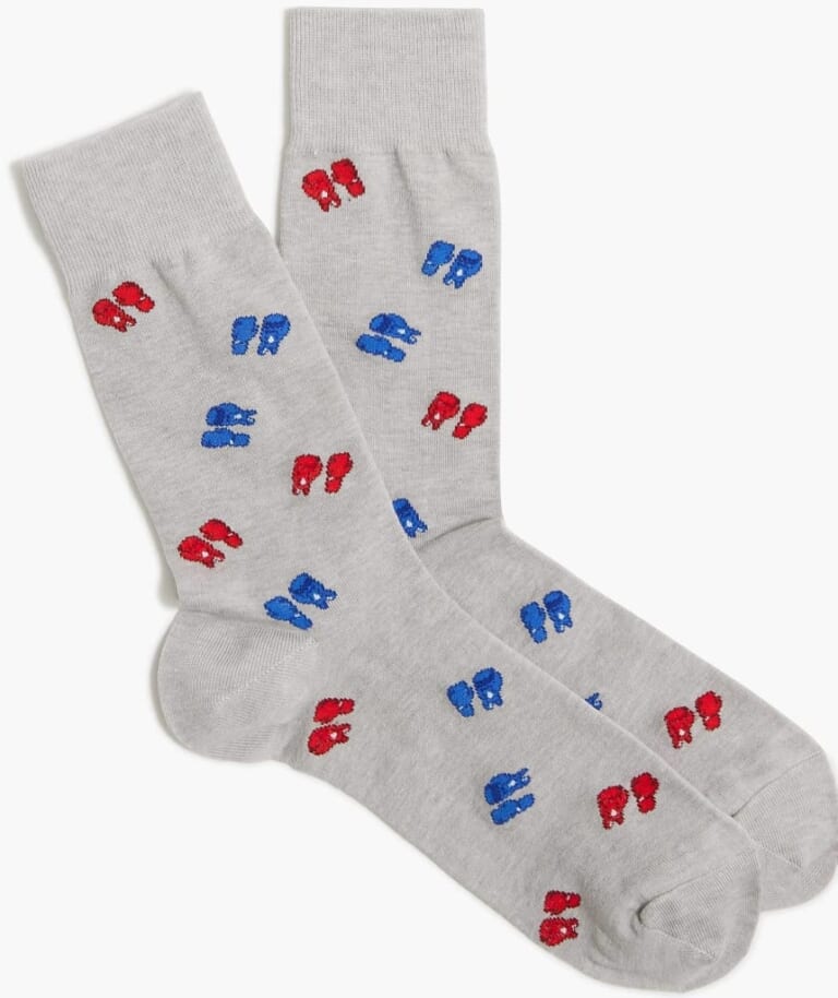 J.Crew Factory J. Crew Factory Men's Boxing Glove Socks for $2 + free shipping