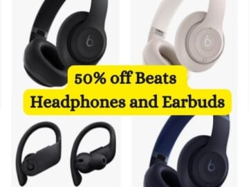 Amazon Cyber Monday! 50% off Beats Headphones and Earbuds Prices from $99.95 Shipped Free (Reg. $200+)