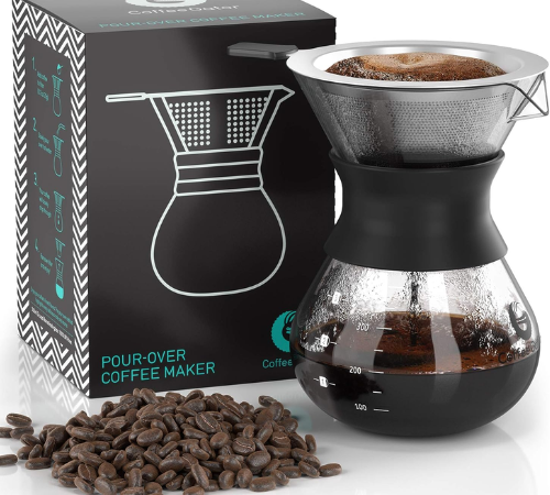 Amazon Cyber Monday! Coffee Gator Pour Over Coffee Maker, 10.5 Oz $8.90 After Coupon (Reg. $18.71) – Prime Exclusive Deal