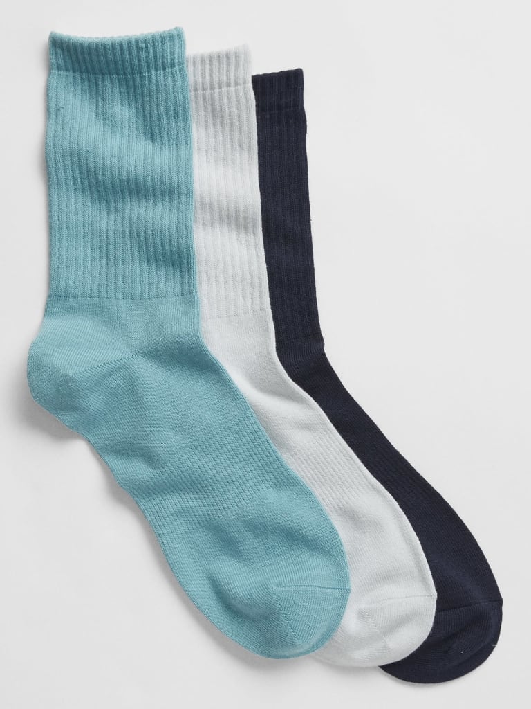 GapFit Men's Crew Socks 3-Pack for $4 + free shipping