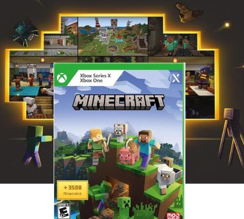 Minecraft with 3500 Minecoins for Xbox Series X, Xbox One $14.99 After Coupon (Reg. $30)