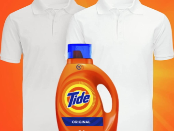 Tide Liquid Original Laundry Detergent, 64 Loads as low as $6.03 After Coupon when you buy 4 (Reg. $16) + Free Shipping! 9¢/Load!