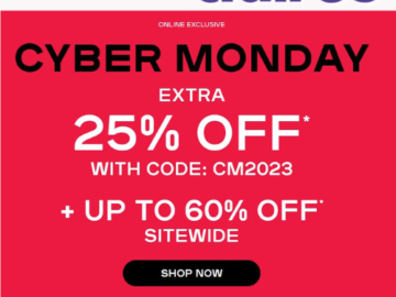 Claire’s CYBER MONDAY! EXTRA 25% OFF WITH CODE + Online Exclusive 60% OFF Cyber Monday Doorbusters!