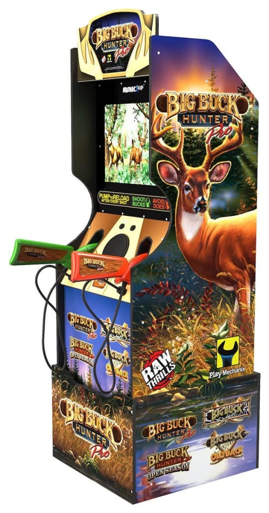 Arcade1UP Arcade1Up Big Buck World Classic Arcade Machine for $299 + free shipping