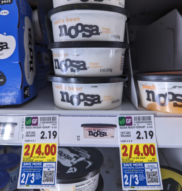 Noosa Yoghurt As Low As $1.50 At Kroger