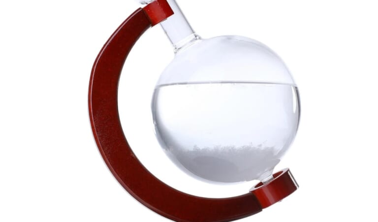 Storm Glass Weather Predictor for $18 + free shipping