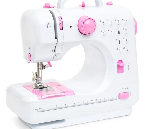 Portable Foot Pedal 6V Sewing Machine with 12 Stitch Patterns only $39.99 shipped (Reg. $104!)