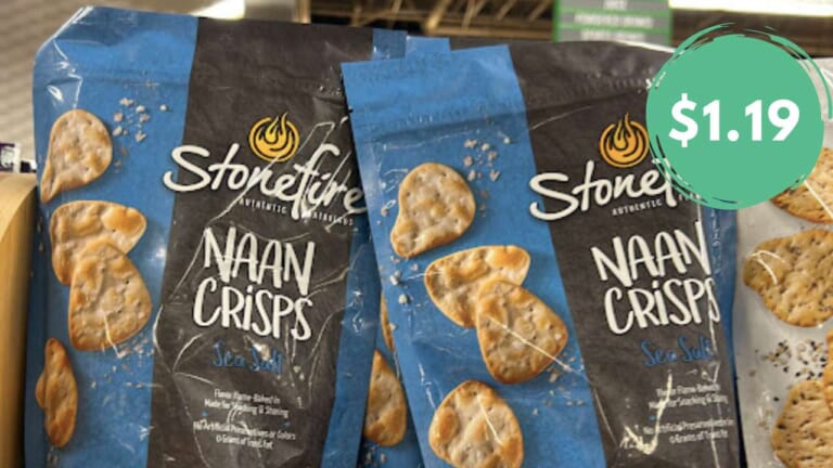 $1.19 Stonefire Naan Crisps