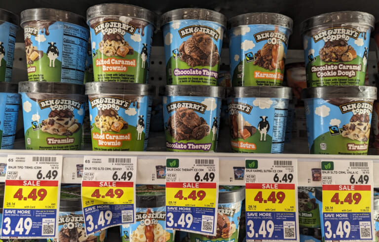 Ben & Jerry’s Ice Cream Is Just $3.49 At Kroger