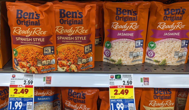 Ben’s Original Ready Rice Just $1.99 At Kroger