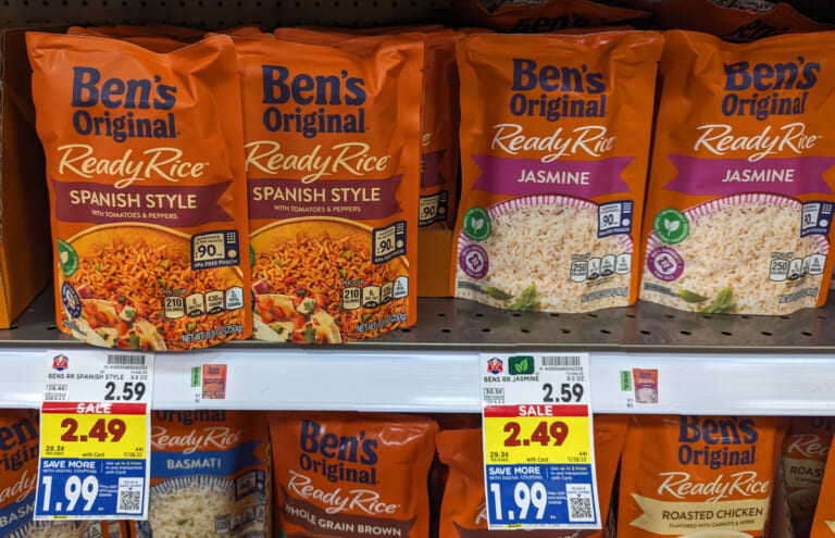 Ben’s Original Ready Rice Just $1.99 At Kroger