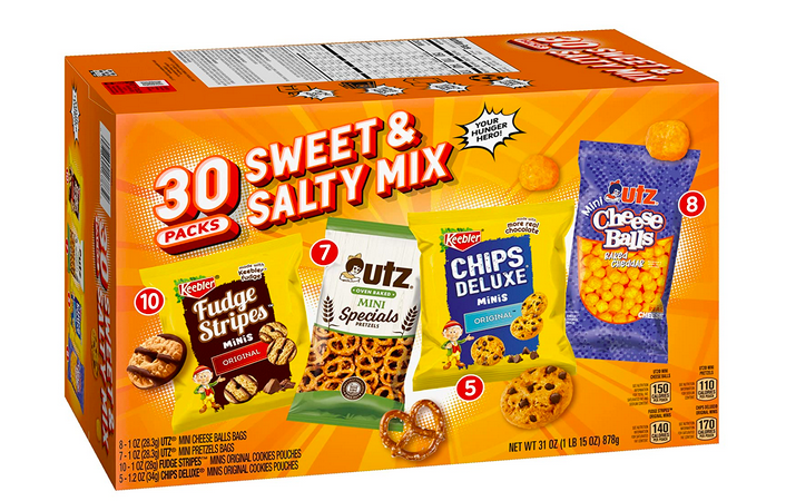 Keebler Cookies and Crackers, Variety Pack (30 count) only $11.38 shipped!