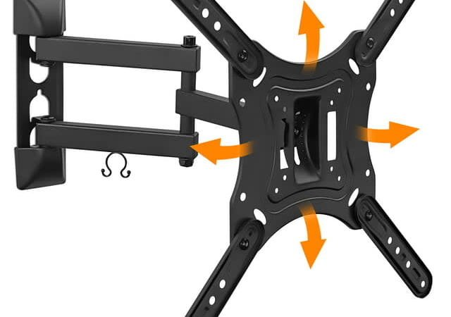 Mount-It! Full Motion TV Wall Mount for $16 + free shipping w/ $35