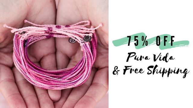 Pura Vida Bracelets | 75% Off + FREE Shipping | Ends Today