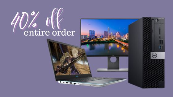 Dell Refurbished Code | 40% Off Entire Order