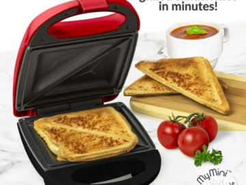 MyMini Sandwich Maker $8.98 (Reg. $18)