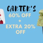 Carter’s 60% Off + Extra 20% Off