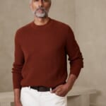 Banana Republic Factory Men's Racking-Stitch Sweater for $22 in cart + free shipping