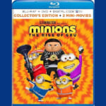 Minions: The Rise of Gru Collector’s Edition (Blu-ray + DVD + Digital) $6.99 (Reg. $23)