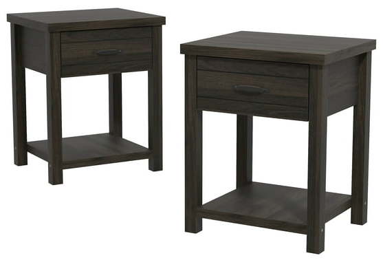 Hillsdale Lancaster Farmhouse Nightstand for $88 for 2 + free shipping