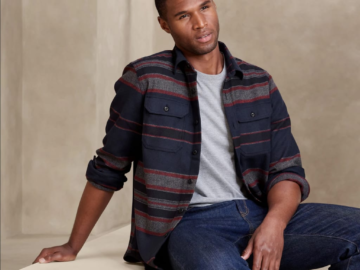 Banana Republic Factory Men's Clearance Outerwear: Vests from $16, jackets from $44 in cart + free shipping