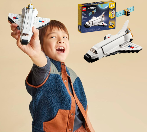 LEGO Creator 144-Piece 3-in-1 Space Shuttle $6.99 (Reg. $10)