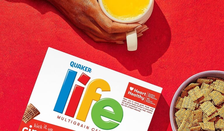 Life Breakfast Cereal, Cinnamon, 3-Pack as low as $9.58 when you buy 4 (Reg. $11.37) + Free Shipping – $3.19/ 13-Oz Box