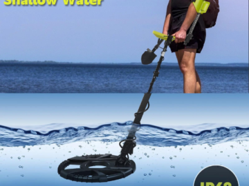 Discover a world of hidden treasures and embark on thrilling adventures with Waterproof Metal Detector for just $89.99 Shipped Free (Reg. $179.99)