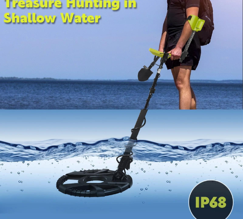 Discover a world of hidden treasures and embark on thrilling adventures with Waterproof Metal Detector for just $89.99 Shipped Free (Reg. $179.99)