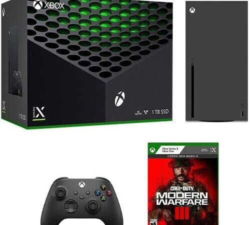 Xbox Series X Console + Call of Duty: Modern Warfare III Cross-Gen Bundle for $440 + free shipping