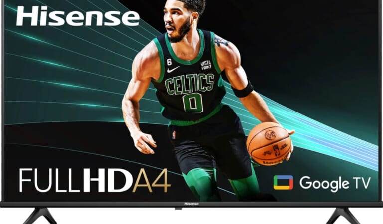 Hisense 40" 40A4K LED 1080p FHD Smart Google TV for $140 + free shipping