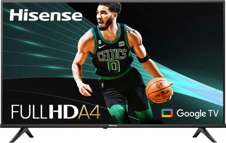 Hisense 40" 40A4K LED 1080p FHD Smart Google TV for $140 + free shipping