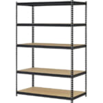 Muscle Rack 72"x48" 5-Shelf Steel Shelf Unit for $65 + free shipping